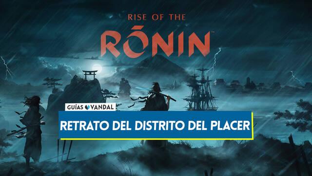 Retrato del distrito del placer al 100% en Rise of the Ronin - Rise of the Ronin