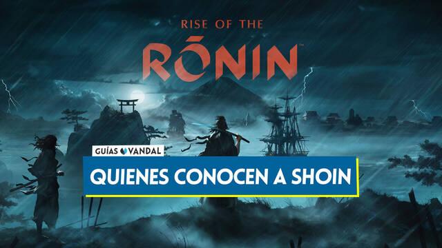 Quienes conocen a Shoin al 100% en Rise of the Ronin - Rise of the Ronin