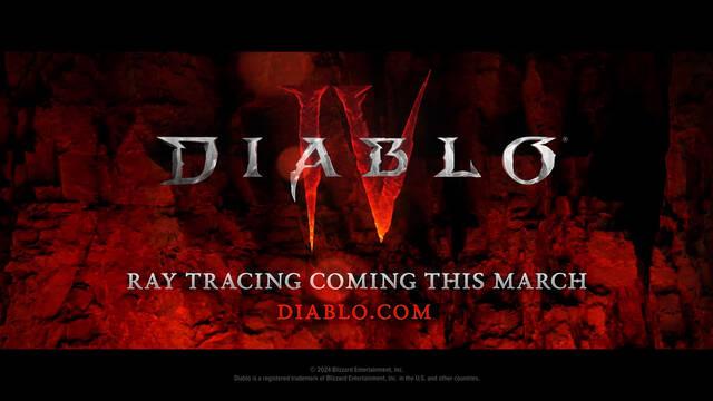 Nvidia pone fecha a la actualización del trazado de rayos en Diablo 4