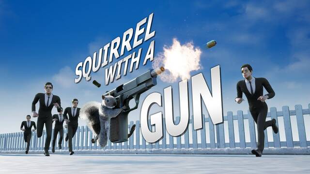 Este otoño las ardillas no solo recogerán bellotas, la del juego Squirrel with a Gun también disparará