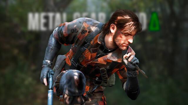 As� ser� la pantalla de inicio de Metal Gear Solid Delta: Snake Eater.