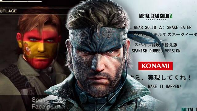 Konami responde a la petici�n de doblaje espa�ol para Metal Gear Solid Delta: 'Nos lo ha pedido mucha gente'