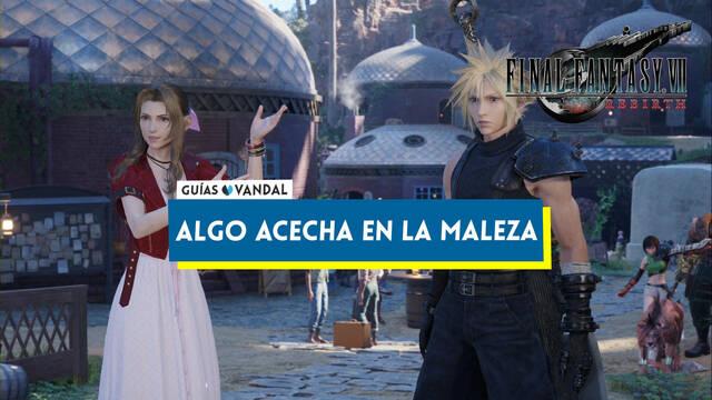 Algo acecha en la maleza en Final Fantasy VII Rebirth: c�mo completarla y recompensas - Final Fantasy VII Rebirth
