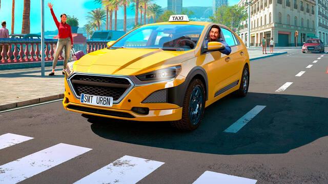 Taxi Life: El juego que te permite ser taxista en Barcelona