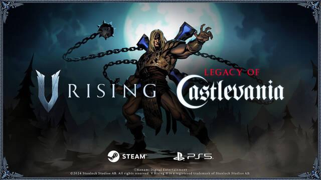 La supervivencia vamp�rica de V Rising celebra su lanzamiento en PC con un crossover con Castlevania