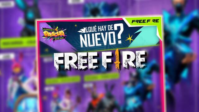 FREE FIRE MAX | Agenda semanal del 27 de marzo al 2 de abril: Todas las novedades de la tienda