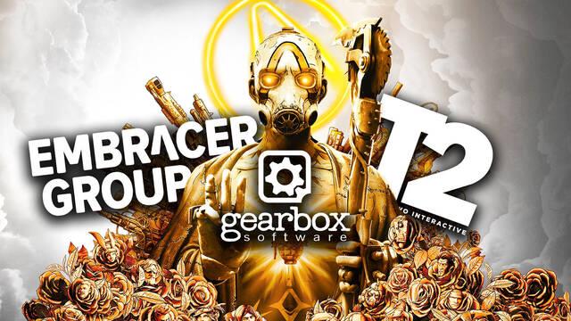 Gearbox pasa a ser propiedad de Take Two, que la ha comprado a Embracer por 460 millones.