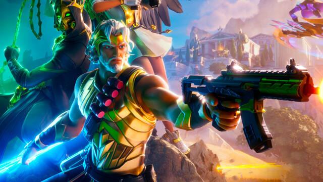 Primera imagen de 'Mitos y Mortales', nueva temporada de Fortnite Battle Royale.