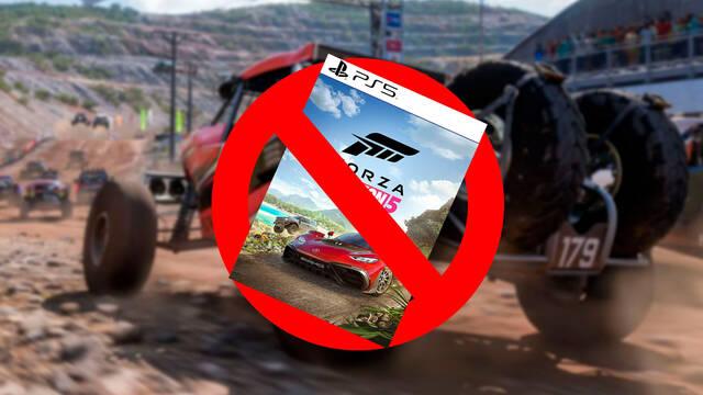 Forza Horizon 5 no tendr� formato f�sico en PS5