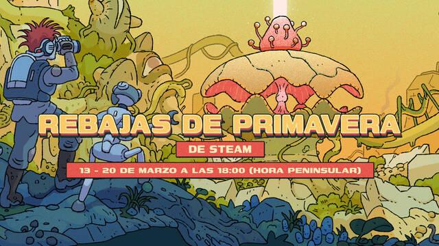 Ofertas Steam Rebajas de Primavera ya disponibles por tiempo limitado