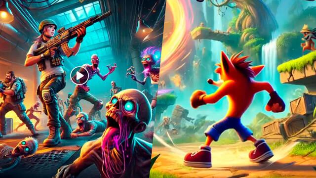Crash Bandicoot, Call of Duty y Guitar Hero en anuncios falsos encuesta de Activision
