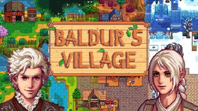 Baldur's Village: El mod que mezcla Stardew Valley y Baldur's Gate 3
