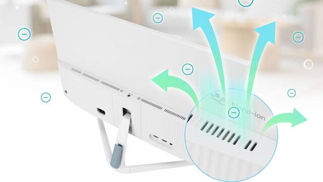 Estos monitores de Asus purifican el aire y su embalaje sirve para organizar el escritorio