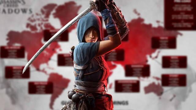 Fecha y hora exacta a la que podr�s empezar a jugar a Assassin's Creed Shadows