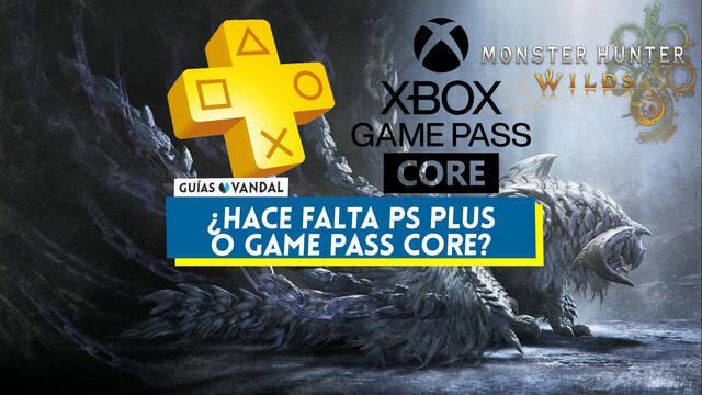 Monster Hunter Wilds: �Hace falta PS Plus o Game Pass Core para jugar online? - Monster Hunter Wilds