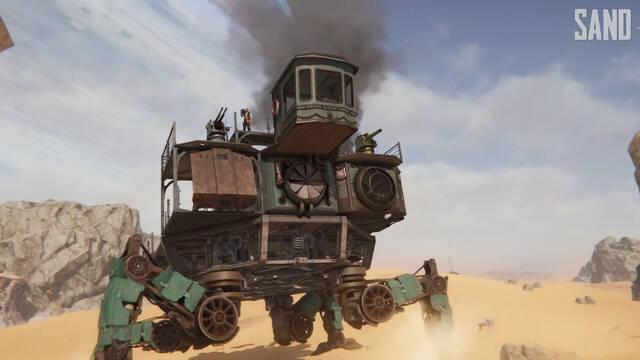 SAND, el juego de supervivencia en mundo abierto con robots gigantes, ya tiene fecha de lanzamiento en Steam