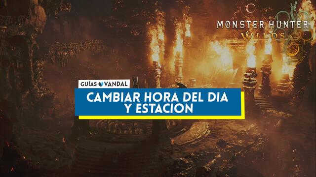 Monster Hunter Wilds: C�mo cambiar la hora y la estaci�n - Monster Hunter Wilds