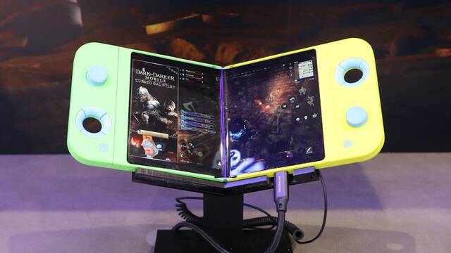 Como una Switch plegable que se dobla y ocupa la mitad: As� es el concepto Flex Gaming que Samsung ha presentado