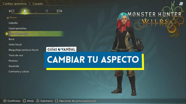 Monster Hunter Wilds: C�mo cambiar tu aspecto - Monster Hunter Wilds