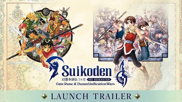 Suikoden I & II HD Remaster, el regreso de dos JRPG inolvidables, muestra su tr�iler de lanzamiento