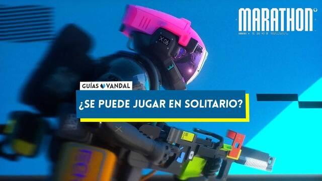 �Se puede jugar a Marathon en solitario? - Marathon
