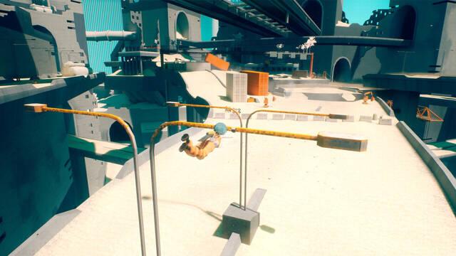 Un juego de parkour en megaestructuras: el original MOTORSLICE avisa de cuándo saldrá en Steam