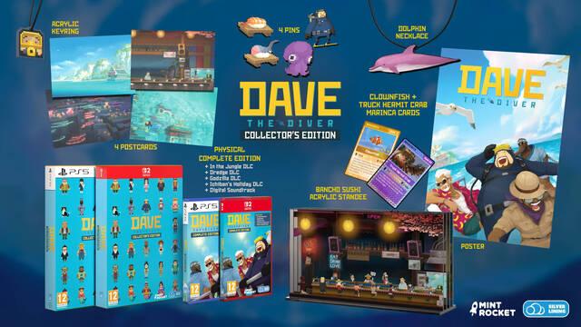 Dave the Diver Complete Edition tendrá edición física para PS5 y Nintendo Switch 2, incluida una coleccionista