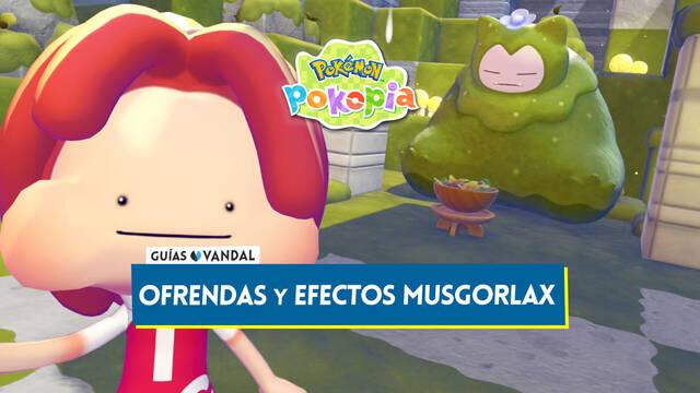 Pok�mon Pokopia: Ofrendas para Musgorlax y qu� efectos especiales se activan - Pok�mon Pokopia