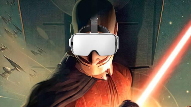 Star Wars: Caballeros de la Antigua Rep�blica proyecto VR creado por un fan