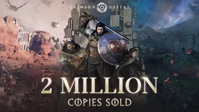 Crimson Desert supera los 2 millones de copias en su primer día y promete mejoras tras escuchar a los jugadores