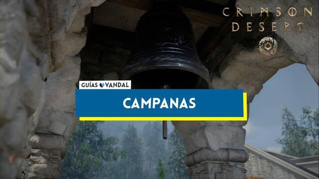 Todas las campanas de Crimson Desert y localizaci�n - Crimson Desert