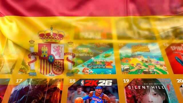 GAME España revela los juegos más vendidos en España durante 2025, con un claro ganador