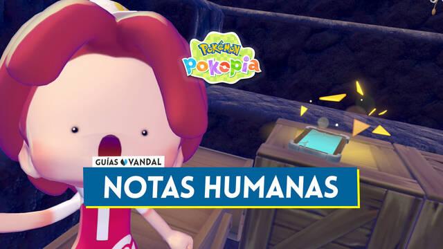 TODAS las notas humanas en Pok�mon Pokopia y d�nde conseguirlas - Pok�mon Pokopia