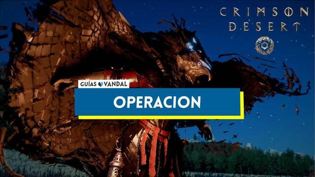 Todos los desaf�os de Operaci�n en Crimson Desert - Crimson Desert