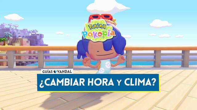 Pok�mon Pokopia: C�mo adelantar el tiempo o cambiar la hora y el clima - Pok�mon Pokopia