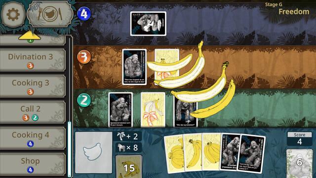 Lo nuevo de Arc System Works, los expertos en juegos de lucha, es un sorprendente juego de cartas con gorilas