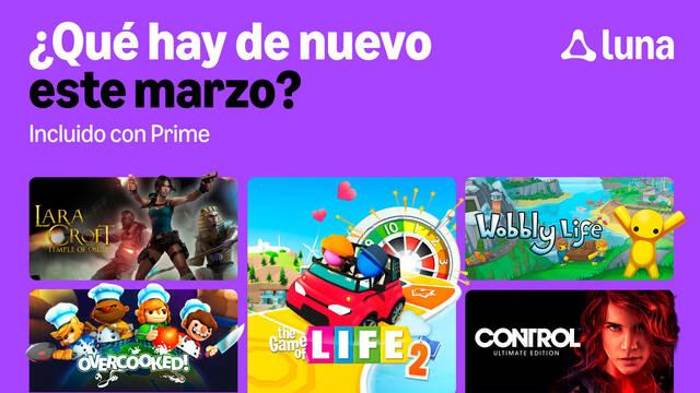 Prime Gaming anuncia sus juegos gratis de marzo para PC y a�ade nuevos t�tulos al cat�logo de Amazon Luna