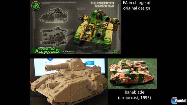 EA es acusada de plagiar un tanque de Warhammer