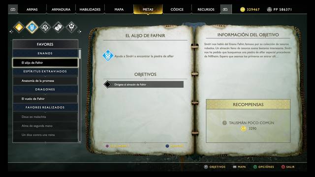 El alijo de Fafnir en God of War (PS4) - God of War