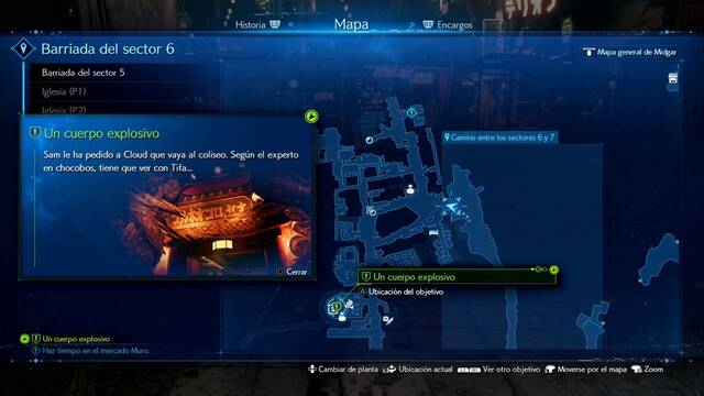 Un cuerpo explosivo en Final Fantasy VII Remake - C�mo completarla - Final Fantasy VII Remake