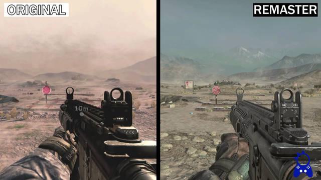 Comparativa Call of Duty: Modern Warfare 2 Remastered: 