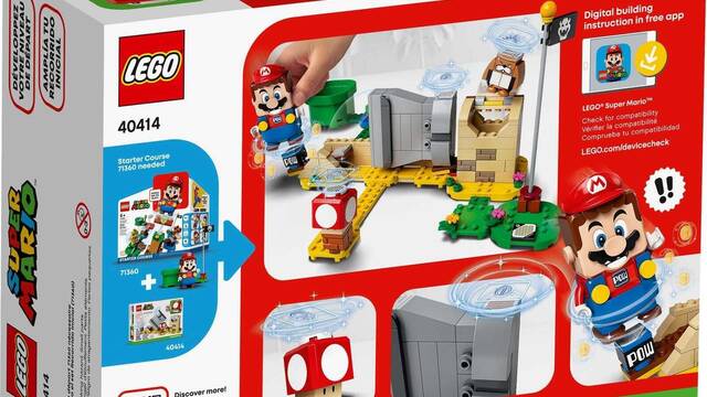 As� es uno de los sets de expansi�n de LEGO Super Mario