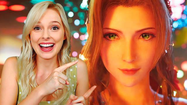 La actriz de Aeris se emociona con Final Fantasy 7 Remake