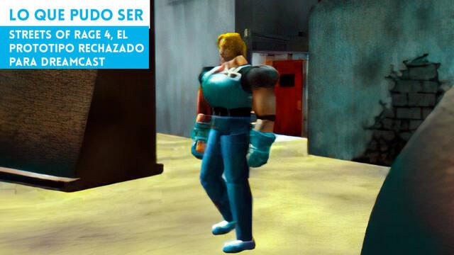 Streets of Rage 4, el prototipo rechazado para Dreamcast