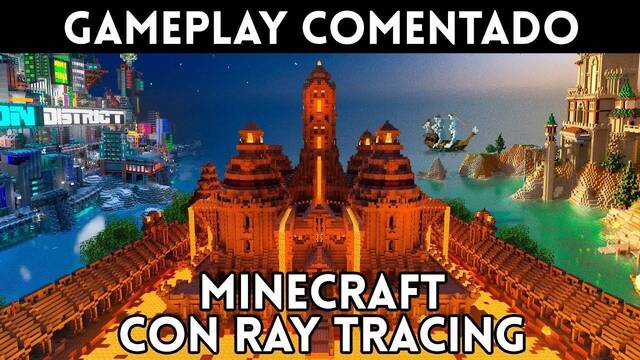 Minecraft con Ray Tracing