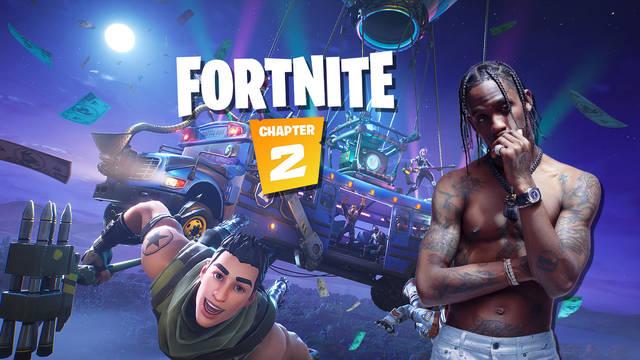 Fortnite: concierto de Travis Scott