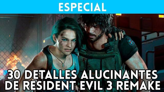 Resident Evil 3 y sus 30 detalles alucinantes