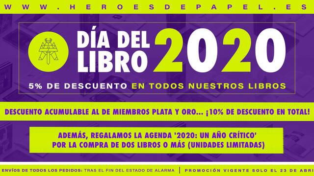 H�roes de Papel anuncia descuentos y regalos en el D�a del Libro