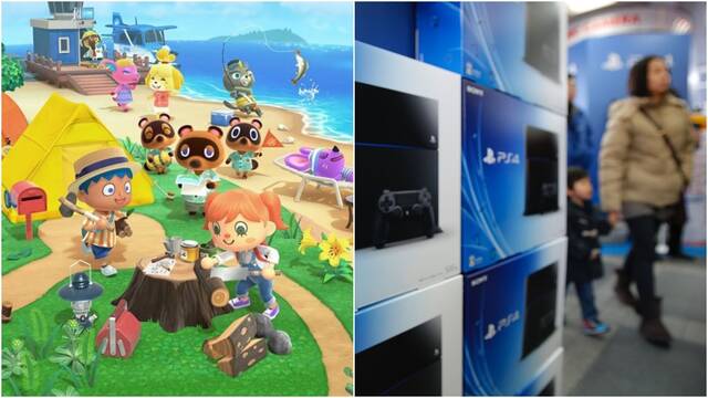Animal Crossing triunfa en lo m�s alto y PS4 reina en el hardware