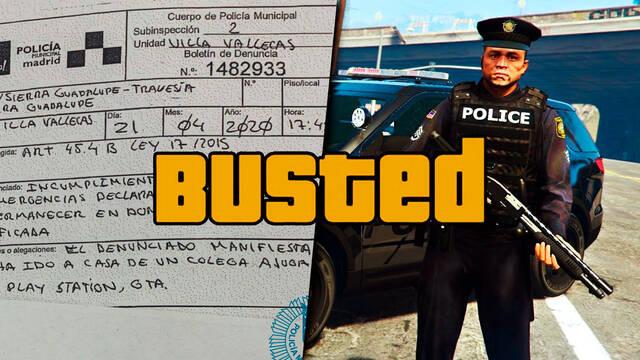 Multa por ir a jugar a GTA